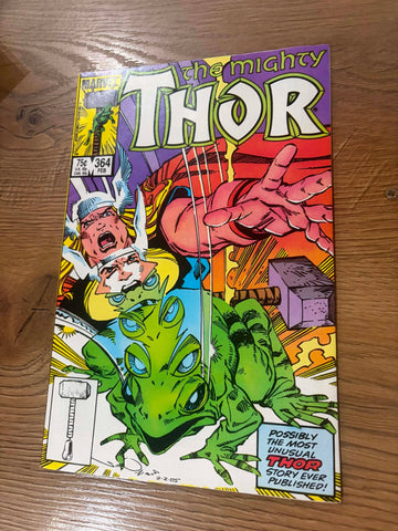 Mighty Thor #364 - Marvel Comics - 1986 - 1st Throg