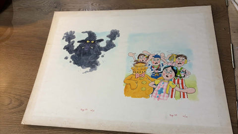 Raggy Dolls War of the Wizards - 1984 - Original Art - Page 32/33