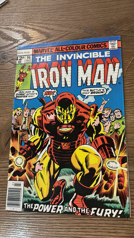 The Invincible Iron Man #96 - Marvel Comics - 1976