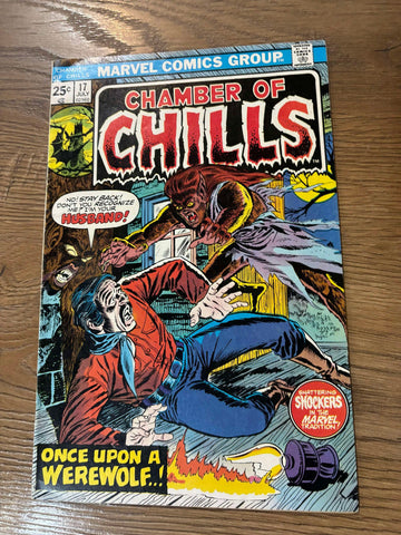 Chamber of Chills #17 - Marvel Comics - 1975