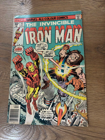 The Invincible Iron Man #93 - Marvel Comics - 1976