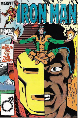 Iron Man #195 - Marvel Comics - 1985