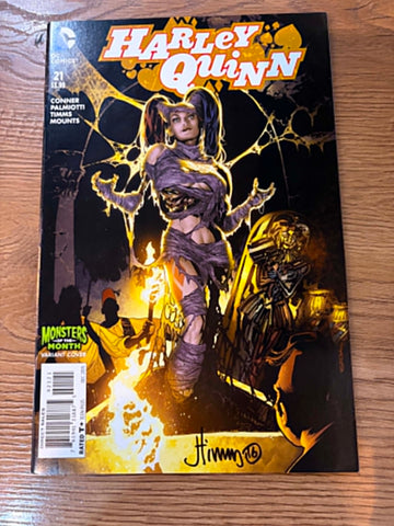 Harley Quinn #21 - DC Comics - 2016 - Signed John Timms