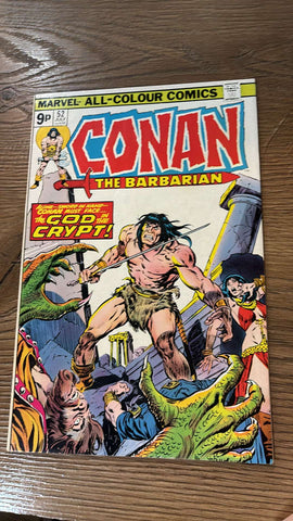 Conan the Barbarian #52 - Marvel Comics - 1975 - Pence Copy