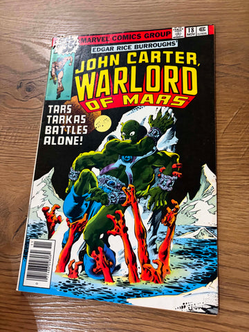 John Carter, Warlord of Mars #18 - Marvel Comics - 1978
