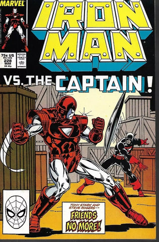 Iron Man #228 - Marvel Comics - 1987