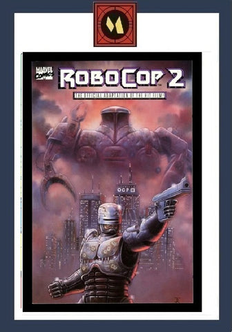 Robocop 2 Movie Adaptation - Marvel Comics - 1990- Deluxe Edition