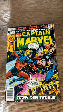 Captain Marvel #57 - Marvel Comics - 1978