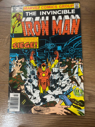 Invincible Iron Man #148 - Marvel Comics - 1981