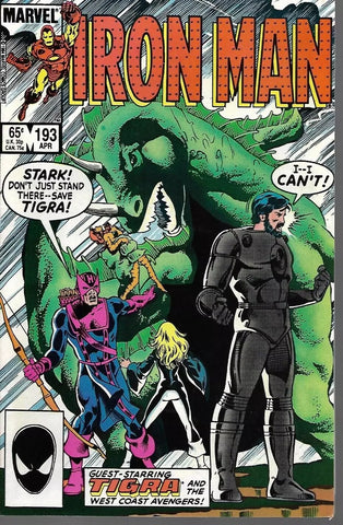 Iron Man #193 - Marvel Comics - 1985