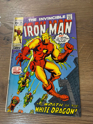 The Invincible Iron Man #39 - Marvel Comics - 1974