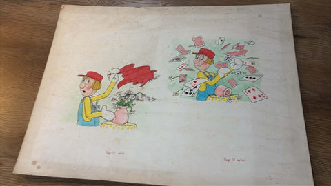 Raggy Dolls War of the Wizards - 1984 - Original Art - Page 12/13