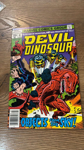 Devil Dinosaur #4 - Marvel Comics - 1978