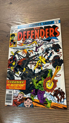 The Defenders #59 - Marvel Comics - 1978