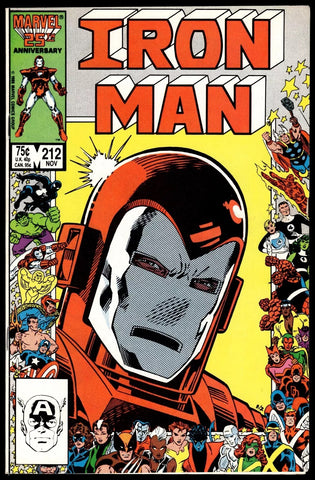 Iron Man #212 - Marvel Comics - 1986