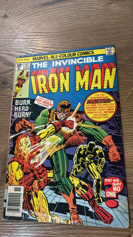 The Invincible Iron Man #92 - Marvel Comics - 1976