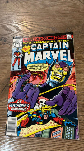 Captain Marvel #56 - Marvel Comics - 1978