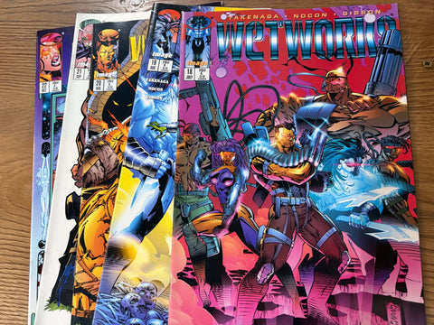 Wetworks #18-22 (5xComics) - Image Comics - 1996