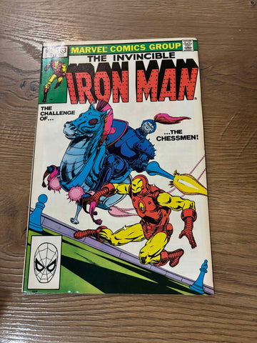 Invincible Iron Man #163 - Marvel Comics - 1982