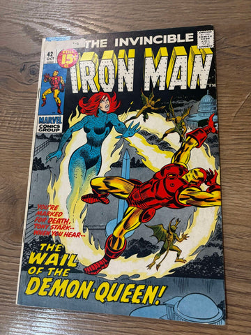 The Invincible Iron Man #42 - Marvel Comics - 1971