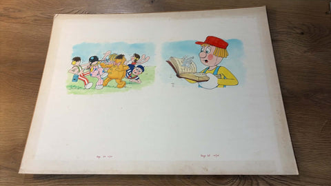 Raggy Dolls War of the Wizards - 1984 - Original Art - Page 34/35