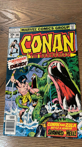 Conan the Barbarian #86 - Marvel Comics - 1978