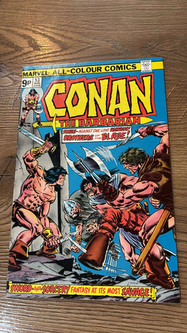 Conan the Barbarian #53 - Marvel Comics - 1975 - Pence Copy