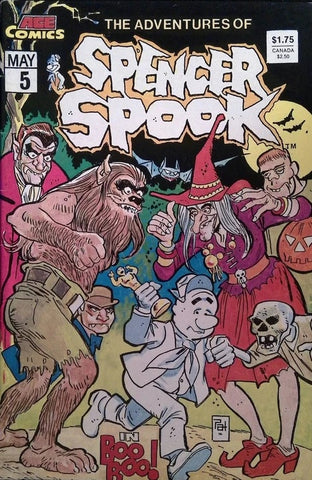 Adventures Of Spencer Crook #1 2 3 4 5 - Ace Comics - 1986/87