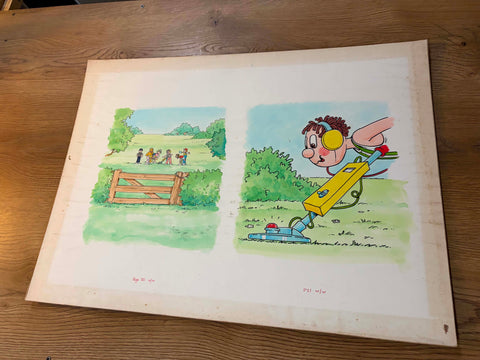 Raggy Dolls War of the Wizards - 1984 - Original Art - Page 20/21