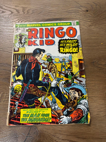 Ringo Kid #22 - Marvel Comics - 1973