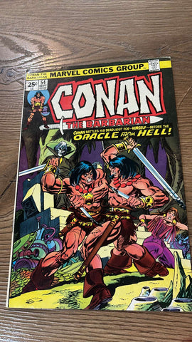 Conan the Barbarian #54 - Marvel Comics - 1975