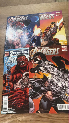 Avengers: X-Sanction #1-4 (4 x Comic Set) - Marvel Comics - 2012