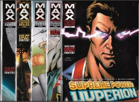 Supreme Power: Hyperion #1 - #5 (Set) - Max Comics - 2005