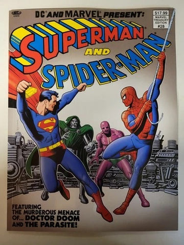 Superman vs Spider-Man Treasury Facsimile - DC Marvel Present - 2026 - FOIL