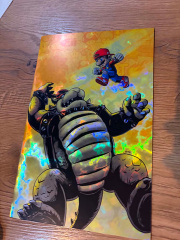 Comic Art Book - TMNT Mario - Gaming and Horror