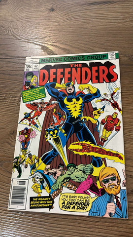 The Defenders #62 - Marvel Comics - 1978