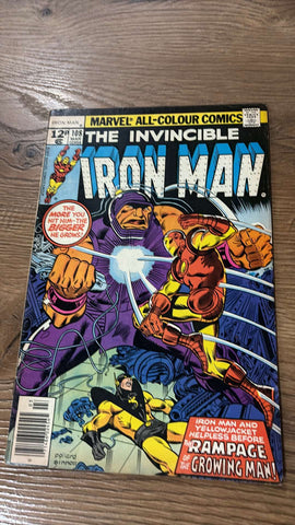 Invincible Iron Man #108 - Marvel Comics - 1978