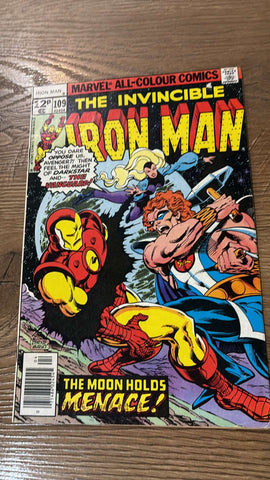 Invincible Iron Man #109 - Marvel Comics - 1978