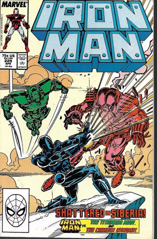 Iron Man #229 - Marvel Comics - 1987