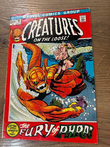 Creatures on the Loose #18 - Marvel Comics - 1972