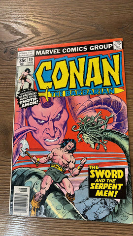 Conan the Barbarian #89 - Marvel Comics - 1978