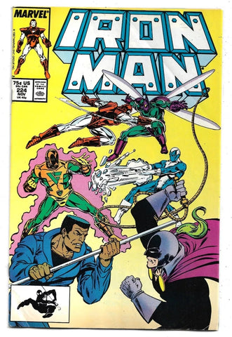 Iron Man #224 - Marvel Comics - 1987