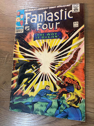 Fantastic Four #53 - Marvel Comics - 1966