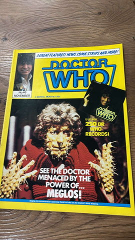 Doctor Who Monthly #46 - Marvel Comics//British - 1980