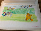 Raggy Dolls - 1984 - Original Art - Pigeon Race Compilation Spread