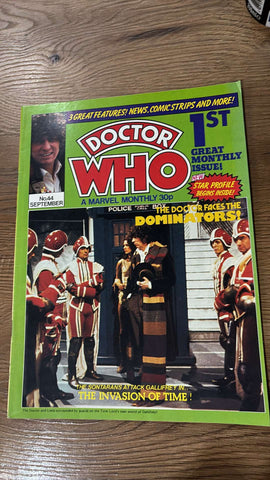 Doctor Who #44 - Marvel Comics/British - 1980