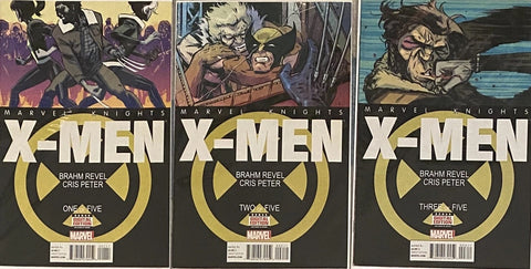 Marvel Knights: X-Men #1, #2 and #3 - Marvel Comics - 2014