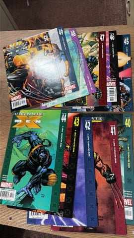Ultimate X-Men #40-50 (11 x Comic Run) - Marvel Comics - 2008
