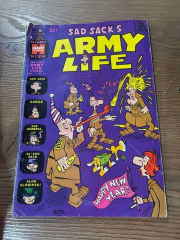 Sad Sack's Army Life Parade #16 - Harvey Comics - 1967