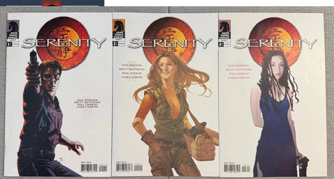 Serenity #1-3 - Dark Horse Comics - 2005 - Full Set